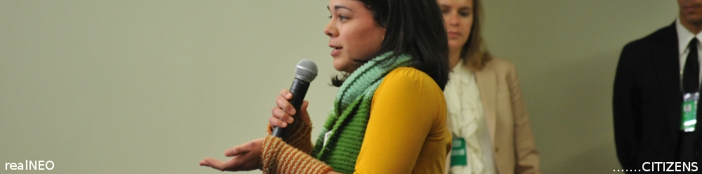 Citizen speaking at First White House Environmental Justice Forum 2010