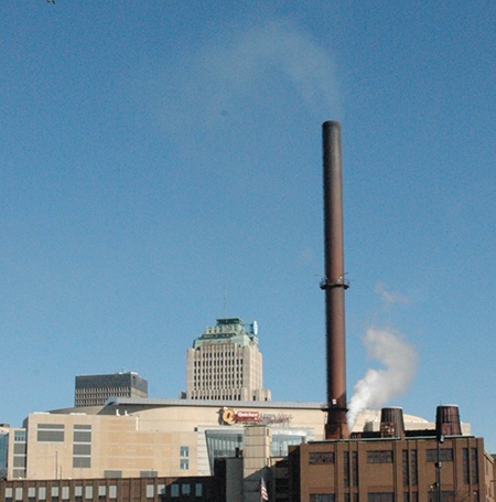 Cleveland Thermal Pollution, Cuyahoga River, Cleveland, Ohio