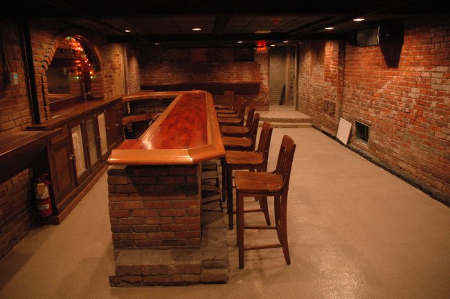 Euclid Tavern basement bar