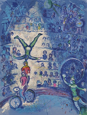 Lot 169. Marc Chagall (Russian/French, 1887-1985)  estimated $60,000/80,000