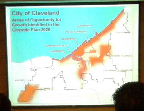 2020 Vision of Cleveland Designated Areas of Growth