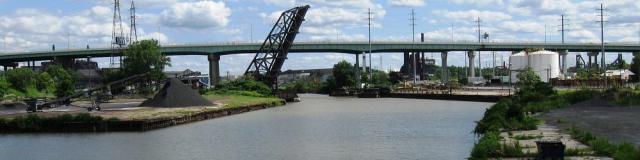 Cuyahoga River - near Jefferson W.3rd