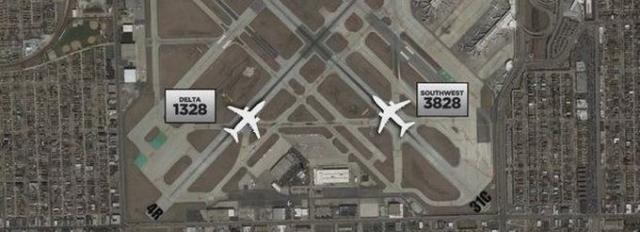 Midway airport near collision predicable confusion