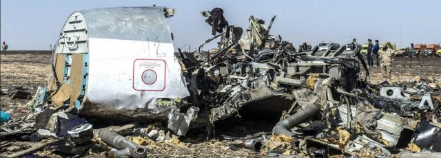 Where's the tail?  Russian jet down in the Sinai