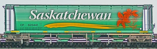 Seeking Name Recognition - Saskatchewan grain rail car