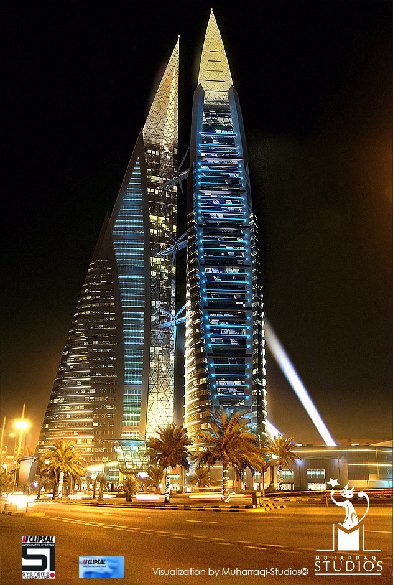 The Finished Bahrain WTC