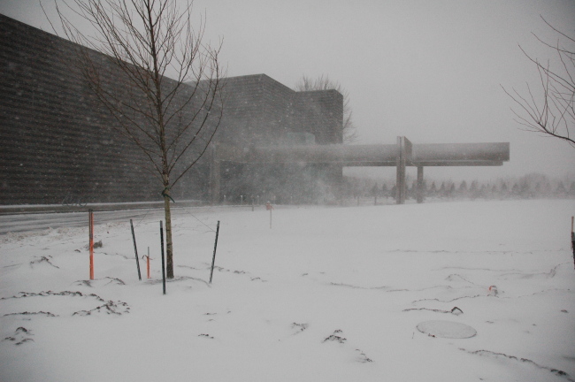 Cleveland Museum of Art in winter